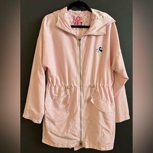 Disney Store /Raincoat Pink Minnie Mouse Thigh Length, Women’s Size Medium